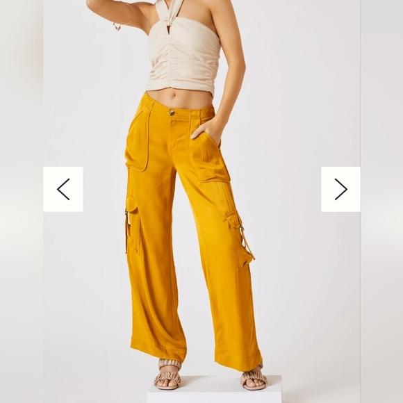 Silky cargo pants from Anthropologie - Picture 9 of 10